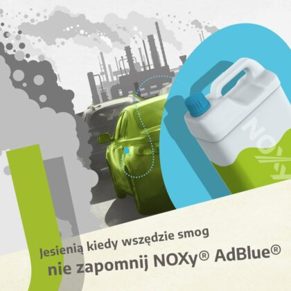 AdBlue a smog - NOXy AdBlue niweluje spaliny i smog